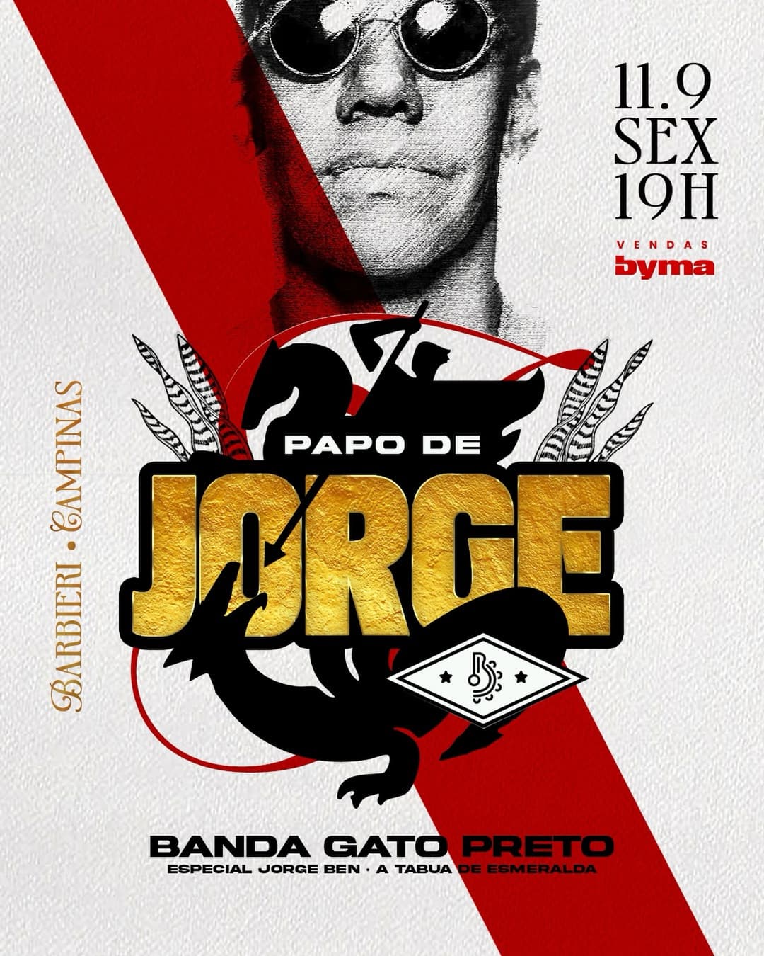 Flyer de Gato Preto