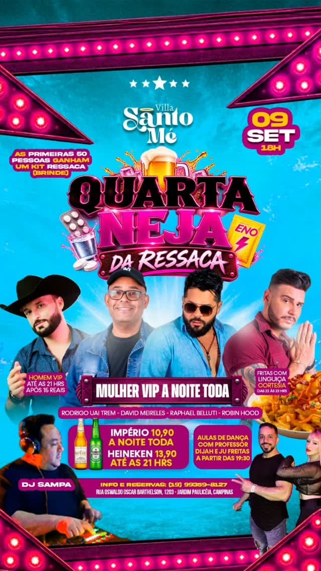 Flyer de Rodrigo Uaitrem, David Meireles e mais 3 artistas