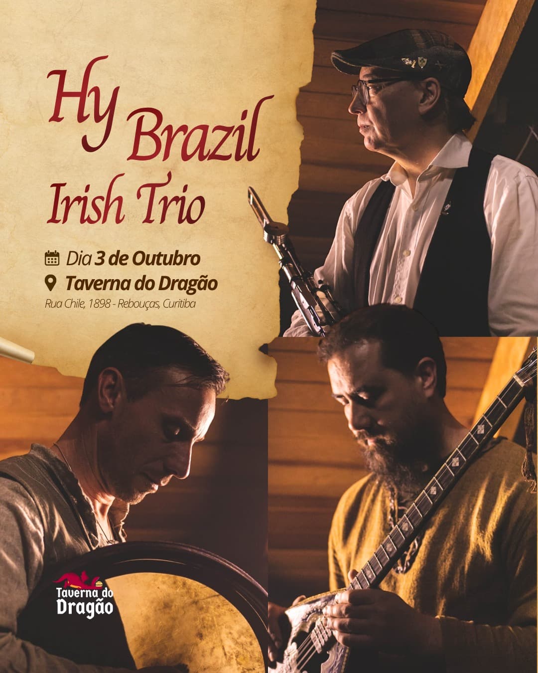 Flyer de Hy Brazil