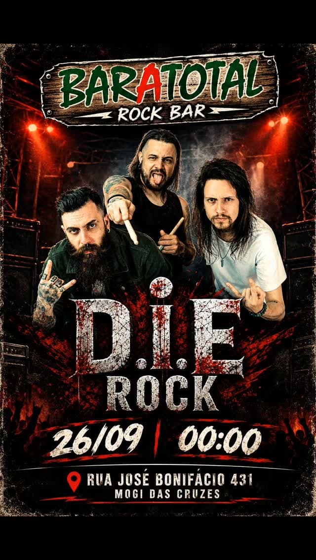 Flyer de DIE Rock