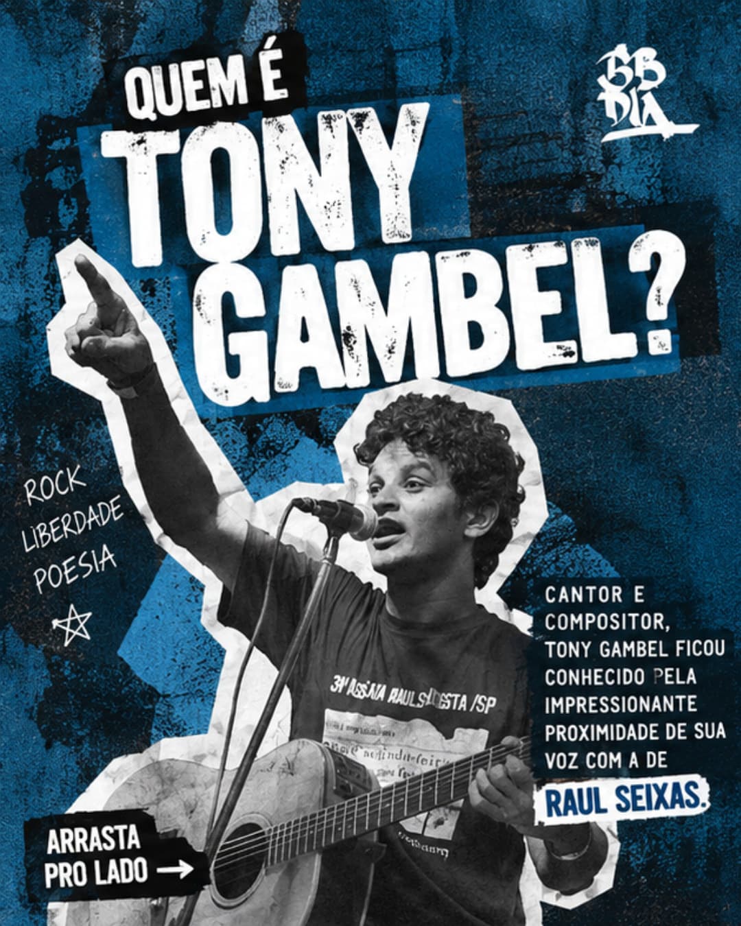 Flyer de Tony Gambel