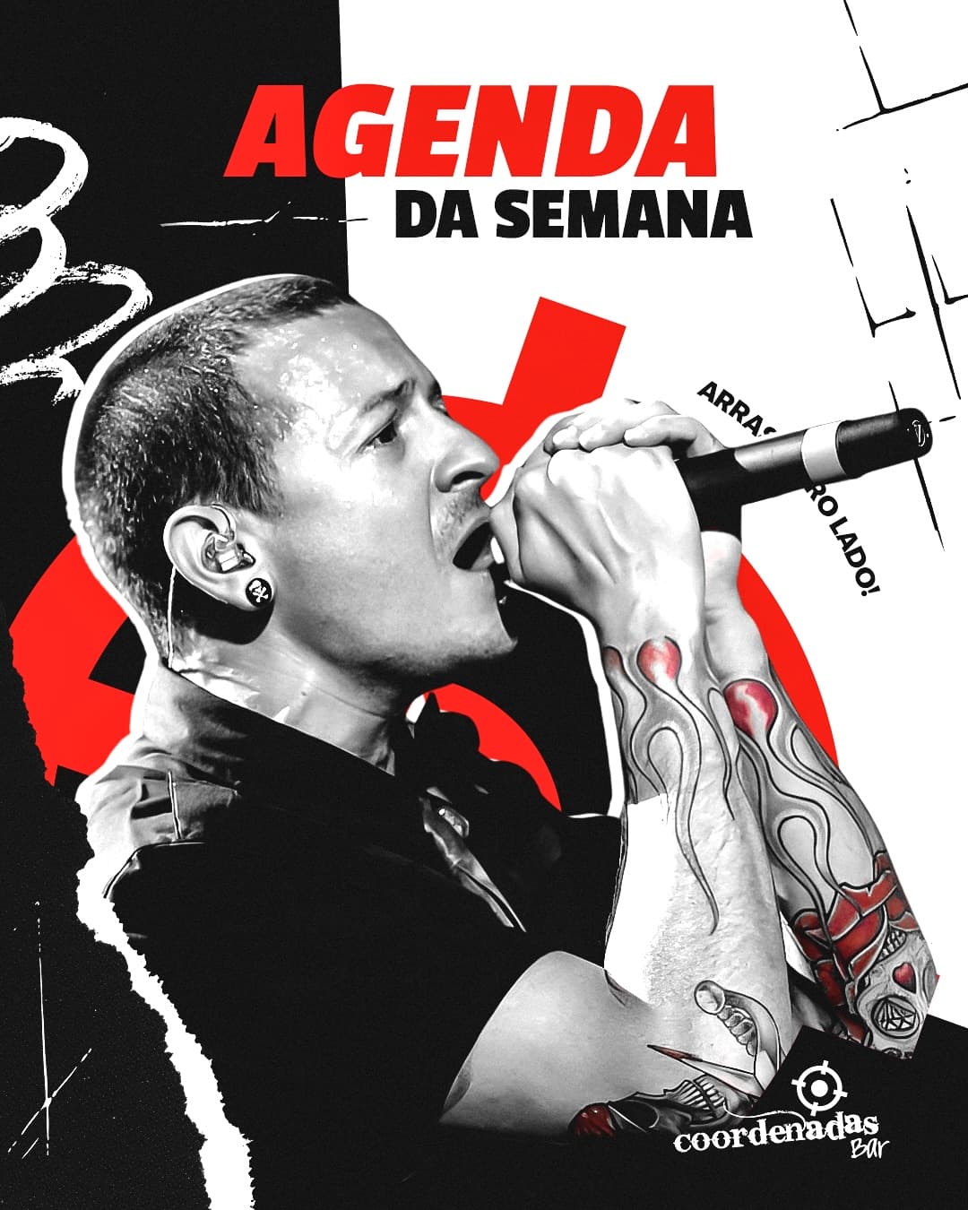 Flyer de Renan Guerra