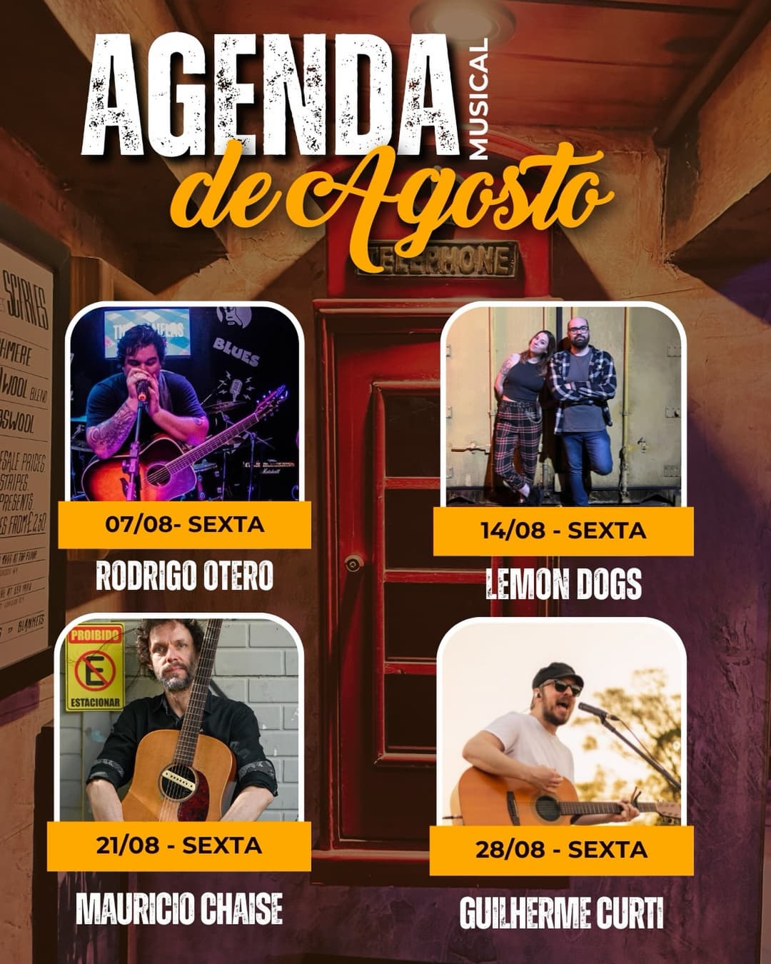 Flyer de Lemon Dogs
