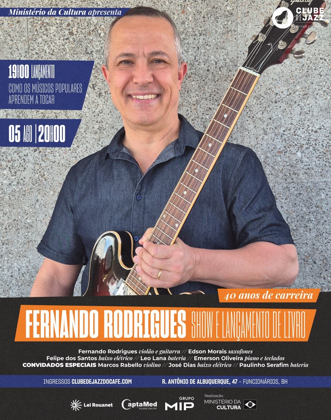 Flyer de Fernando Rodrigues