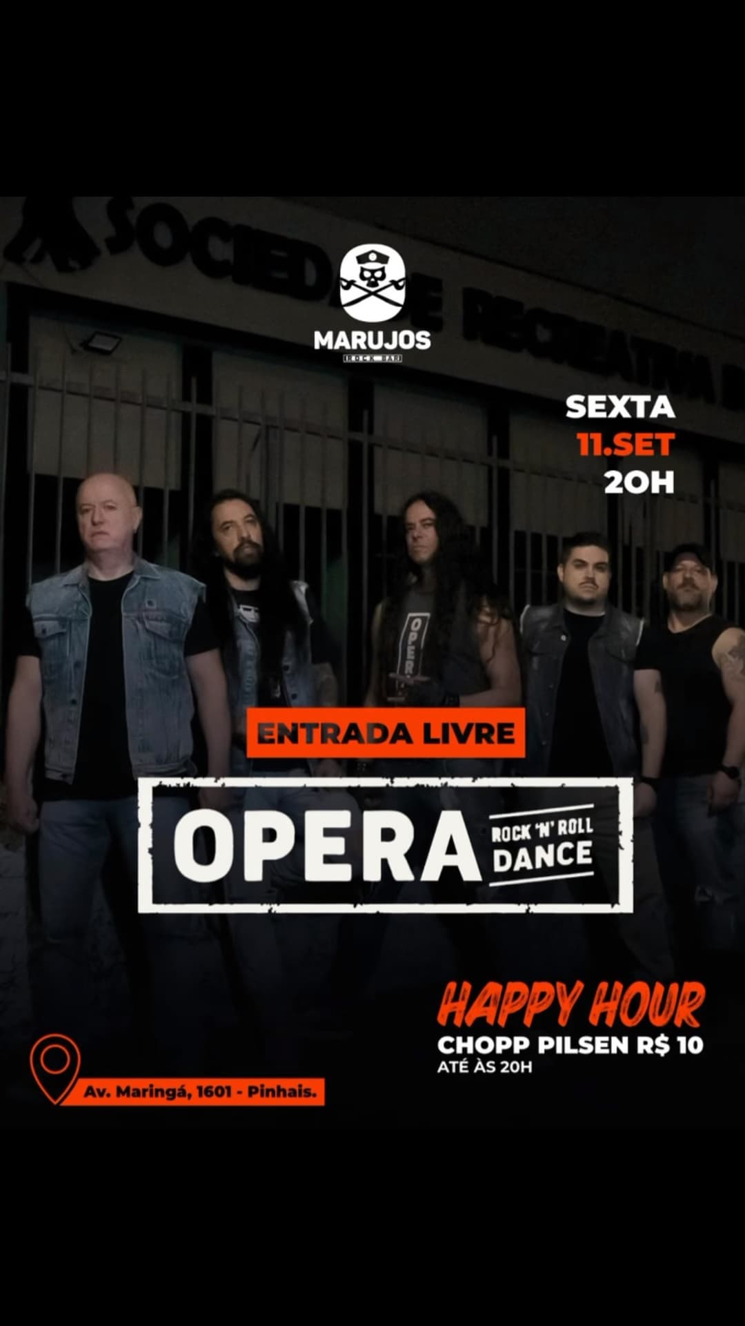 Flyer de Opera Rock n’ Roll