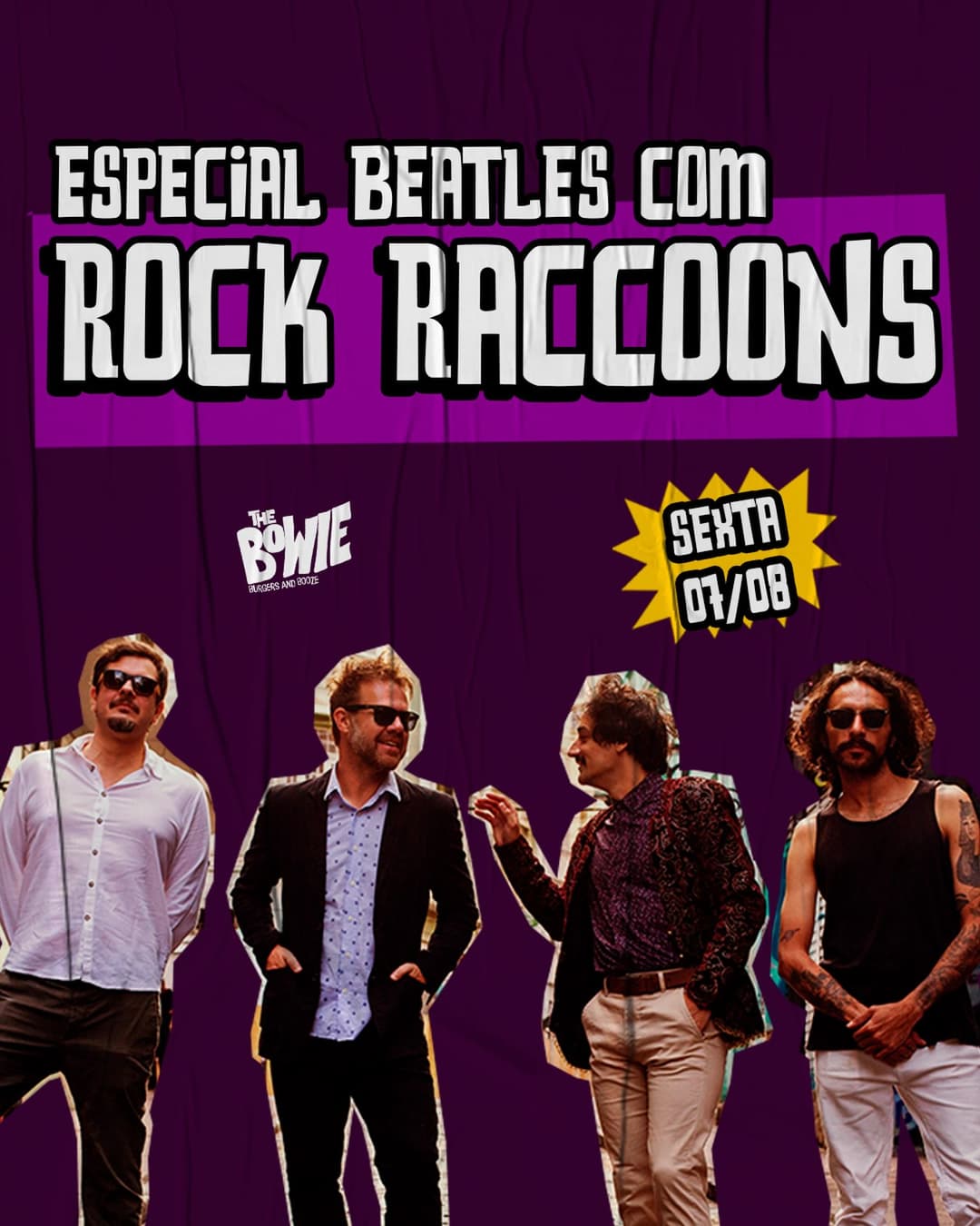 Flyer de Rock Raccoons