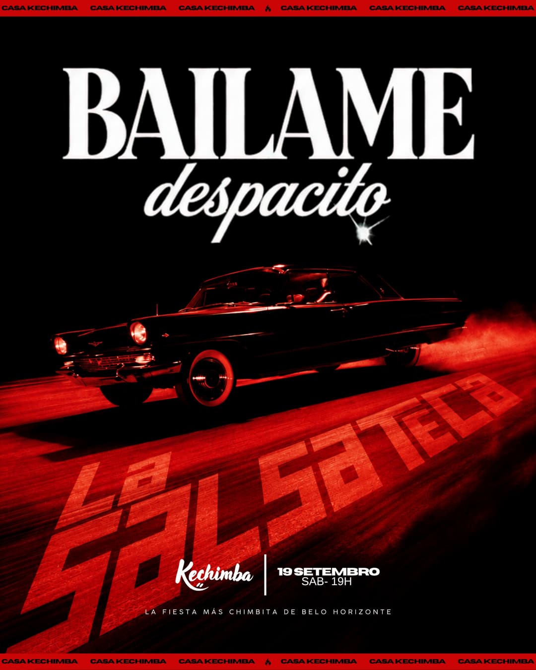 Flyer de La Salsateca e Kechimba