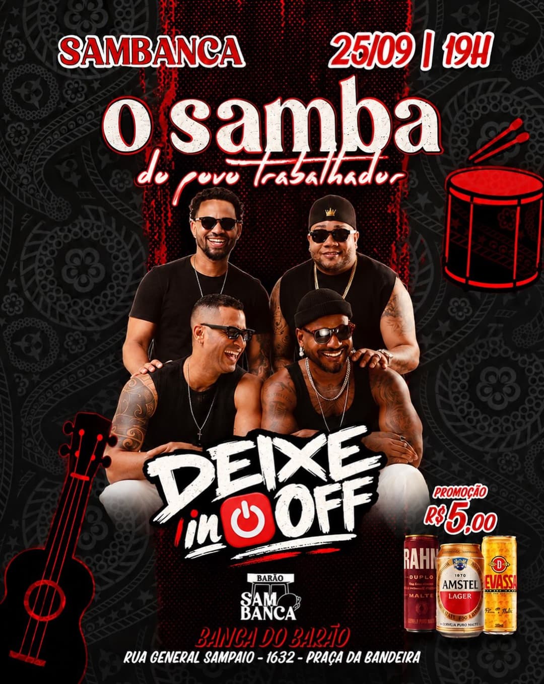 Flyer de Deixe In Off