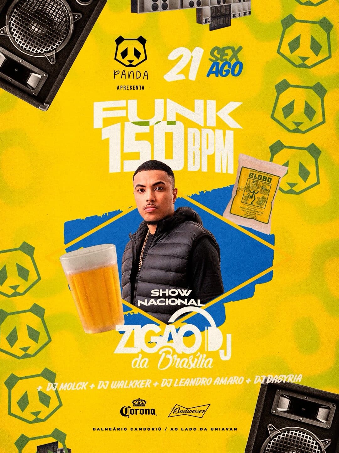 Flyer de Astro, Adnan, djzigao e djleandroomaro