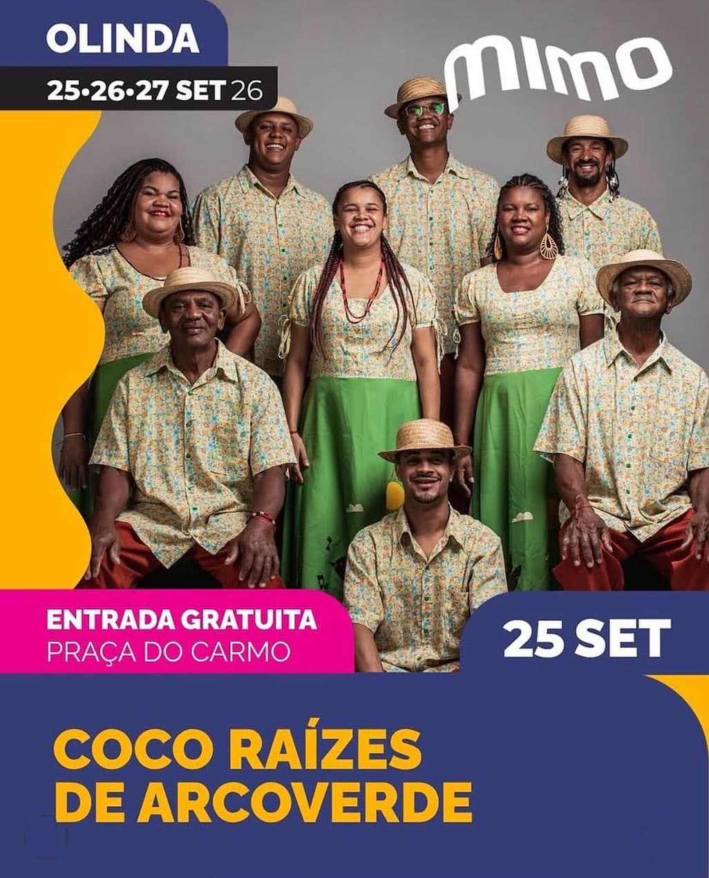 Flyer de Coco Raizes de Arcoverde