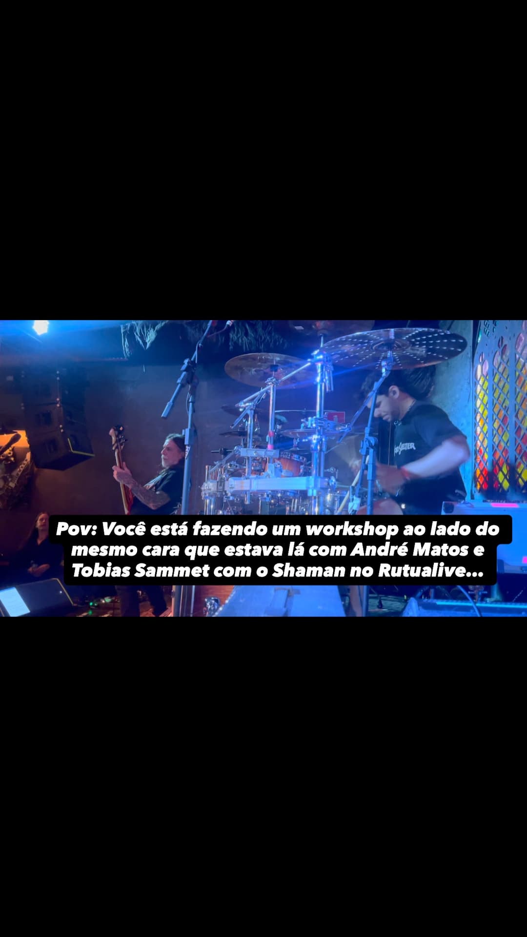 Flyer de Alessandro Kelvin e Sham Angra