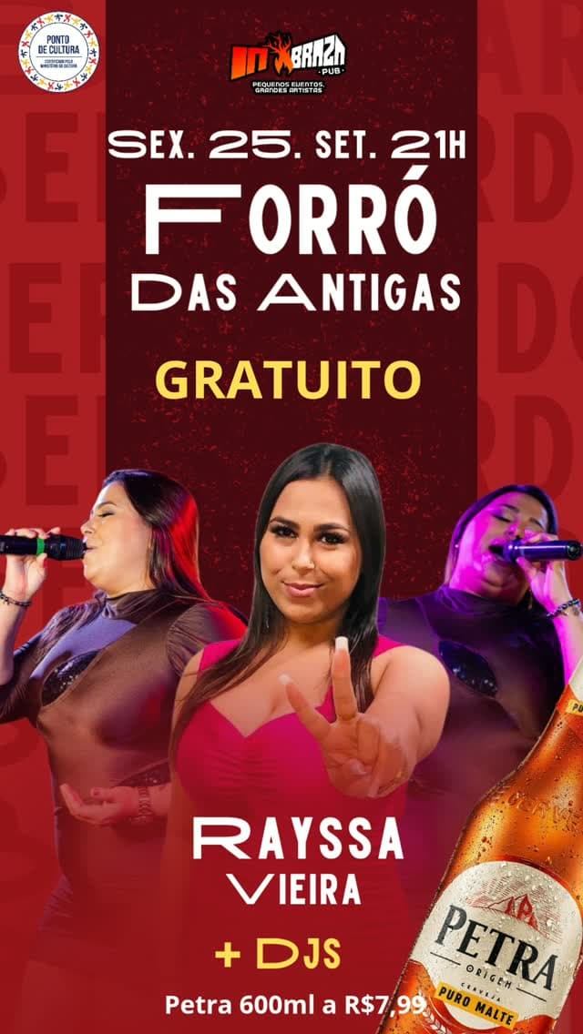 Flyer de Rayssa Vieira