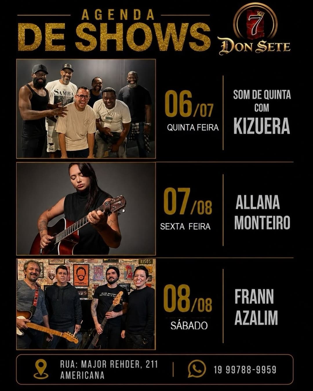 Flyer de Frann Azalim