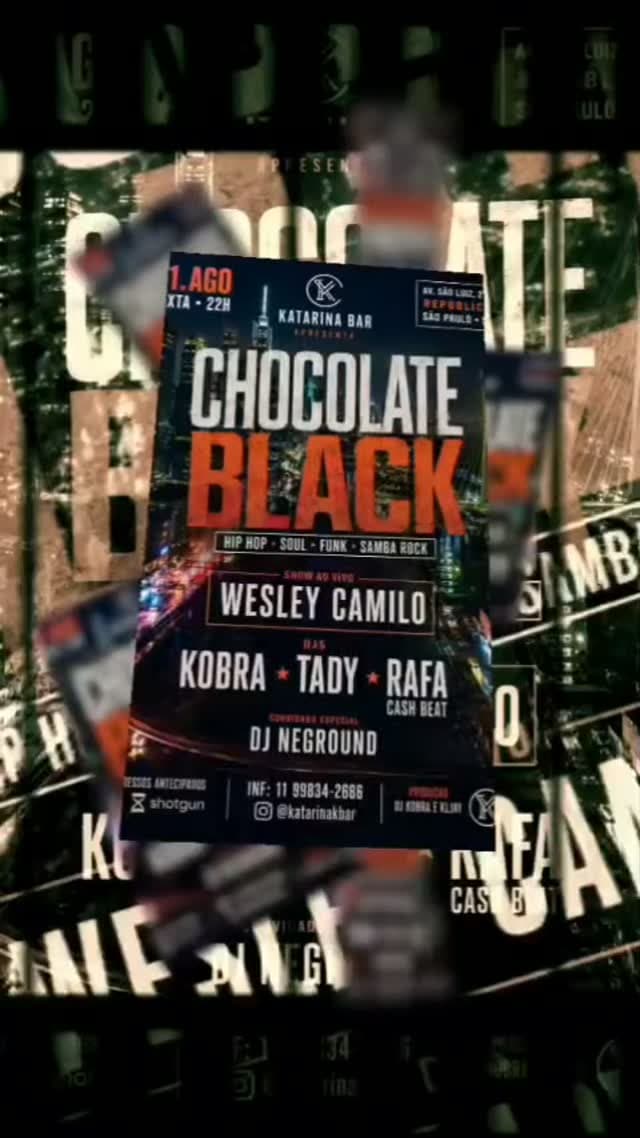 Flyer de DJ Kobra Igor Souza, DJ Rafa, wesleycamilo e dj.tady
