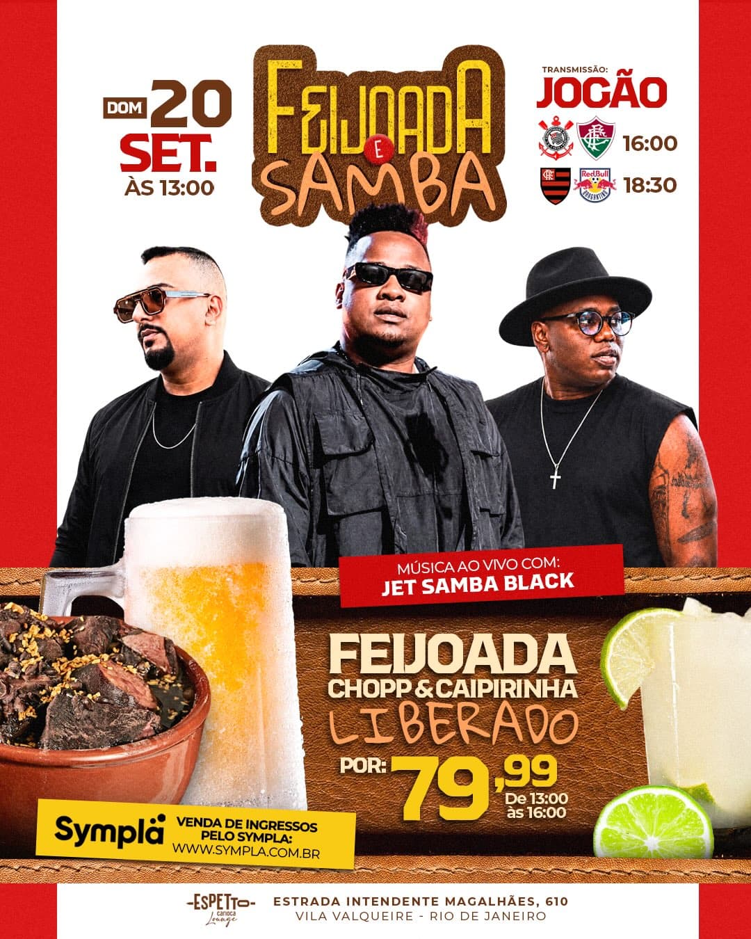 Flyer de Jet Samba Black