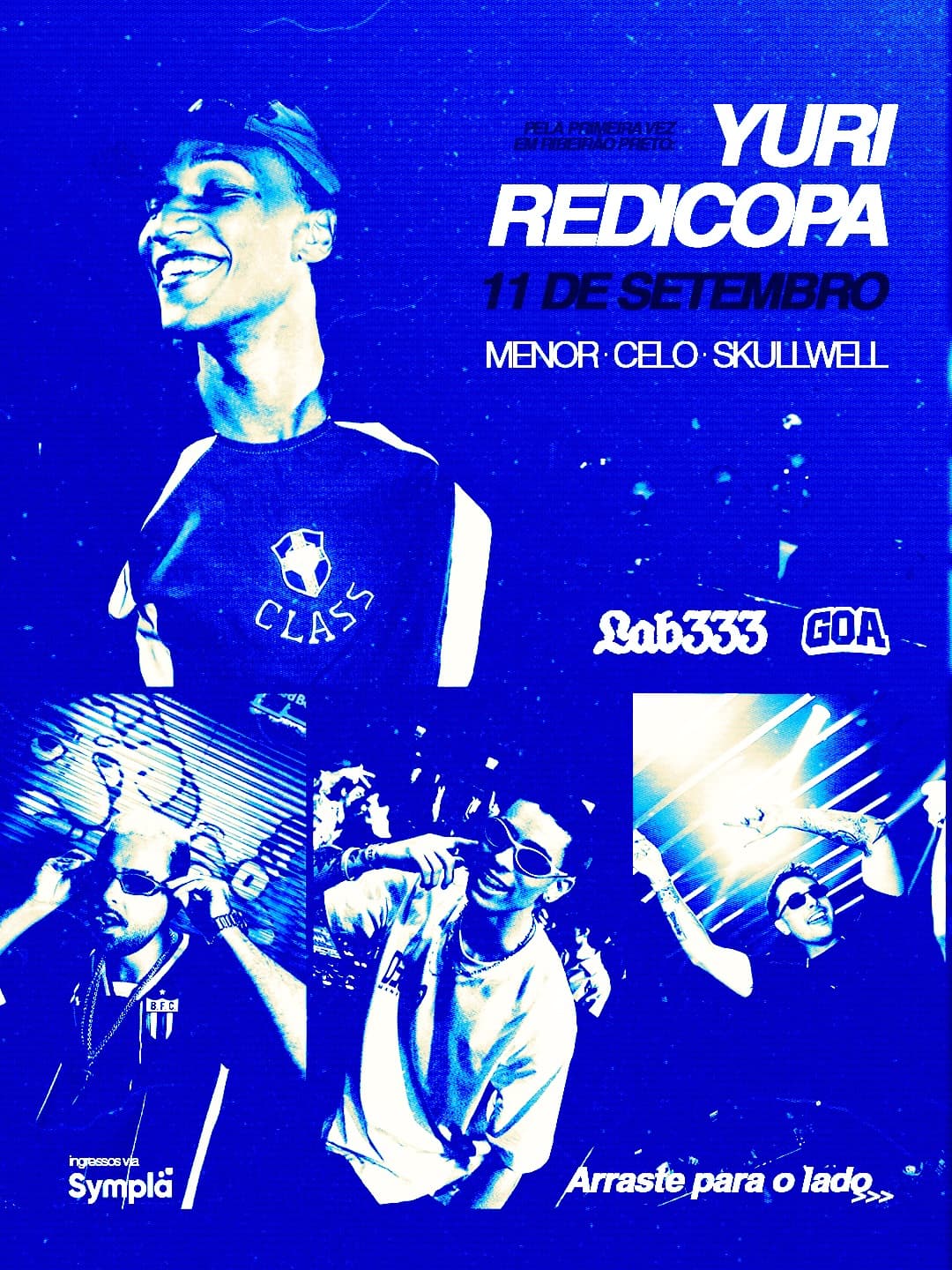 Flyer de Menor | O Brisa Monstra, Celo e mais 2 artistas