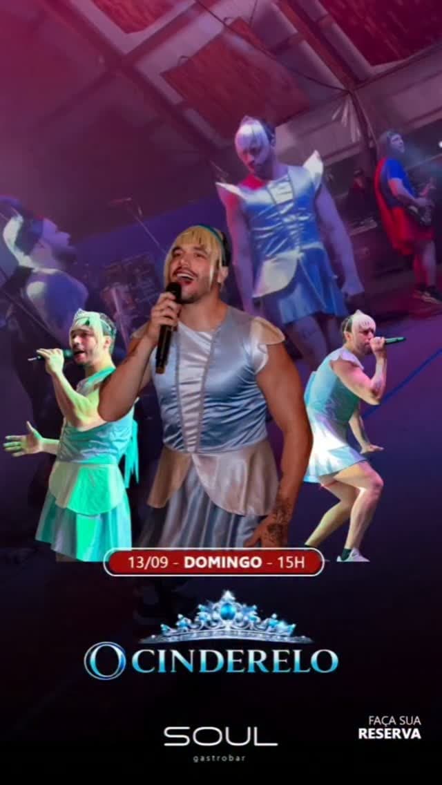 Flyer de O Cinderelo