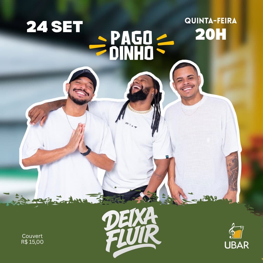 Flyer de Deixa Fluir