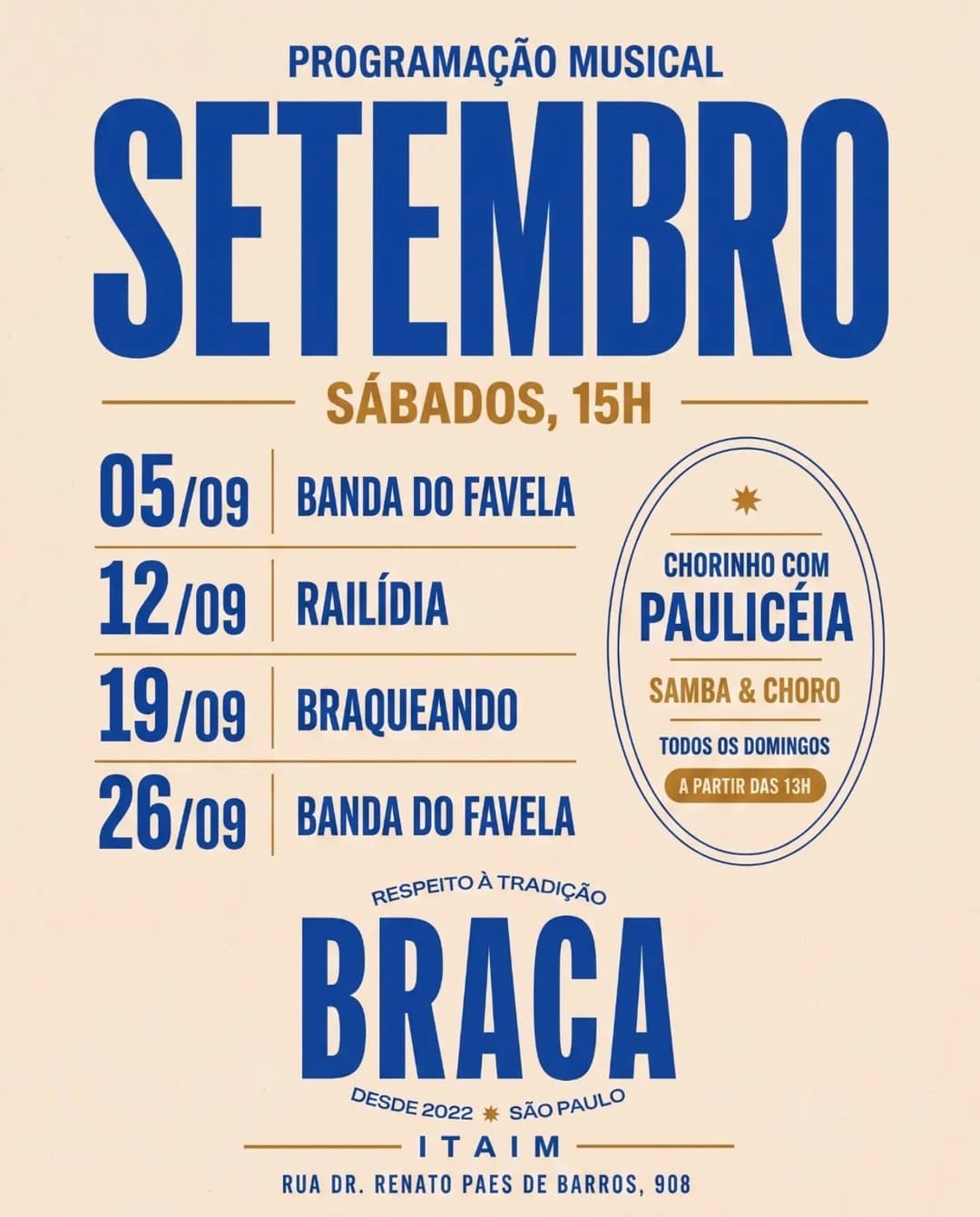 Flyer de Braqueando