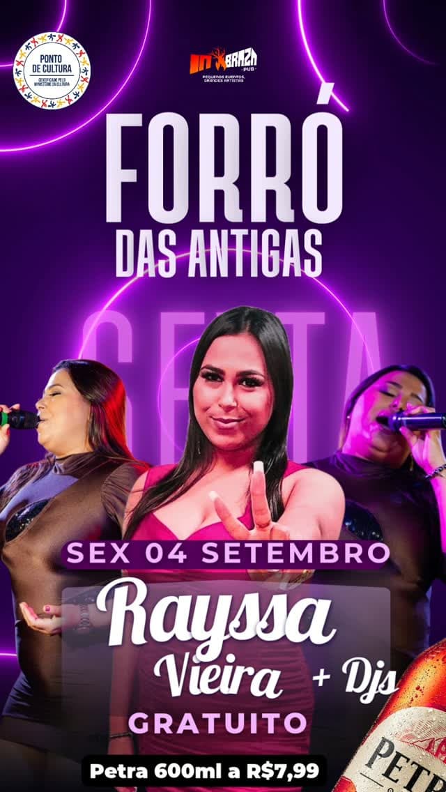 Flyer de Rayssa Vieira