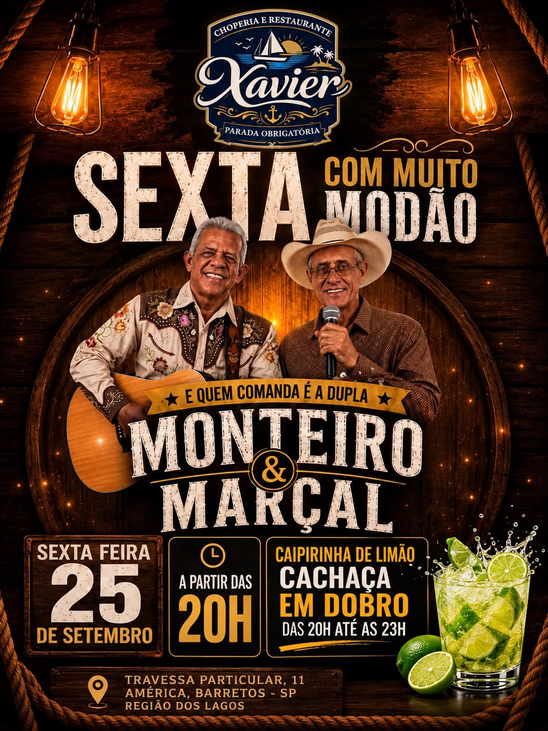 Flyer de Monteiro & Marçal