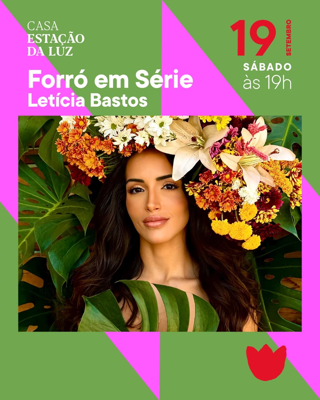 Flyer de Forró em Série