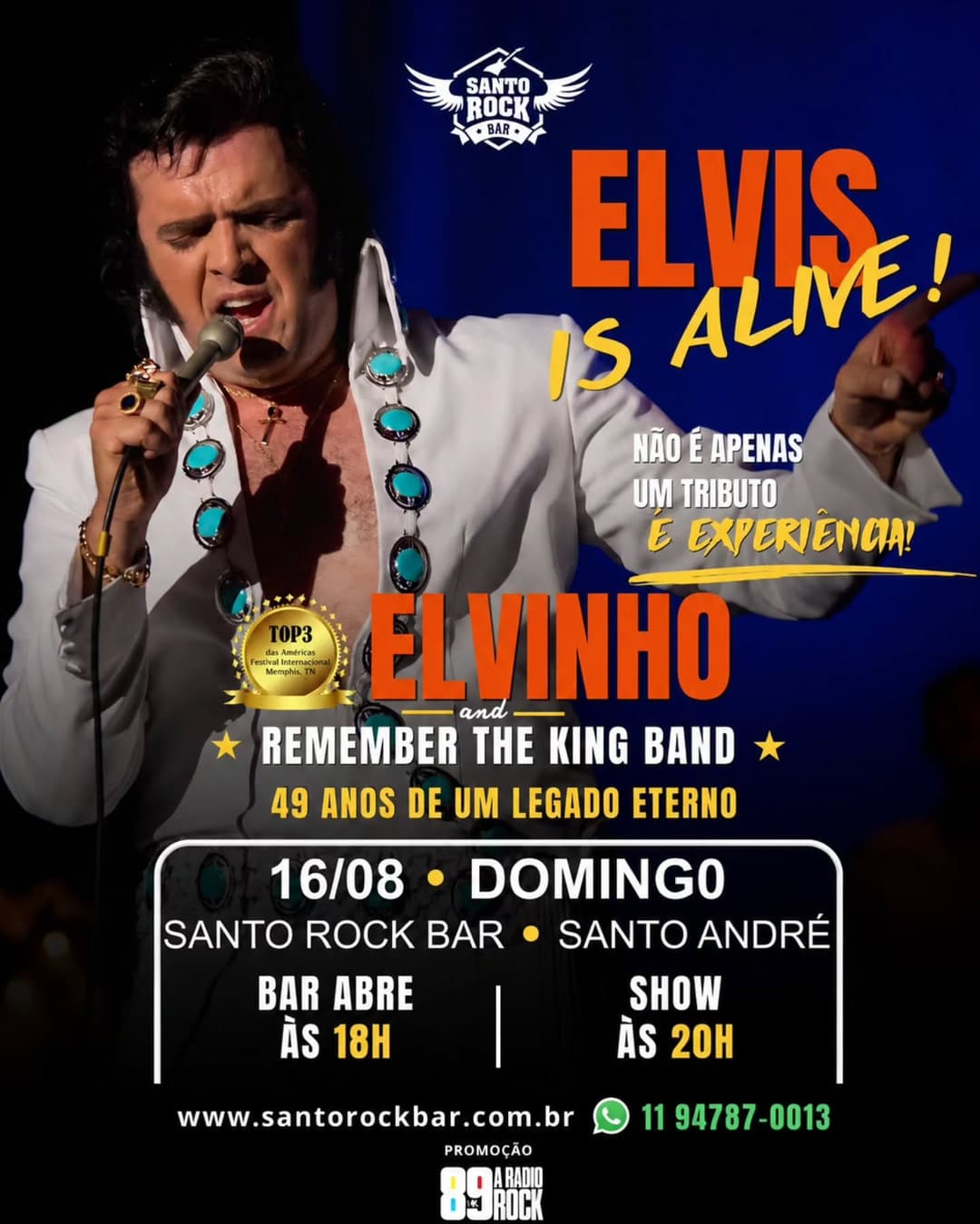 Flyer de Elvinho Álvaro Neto
