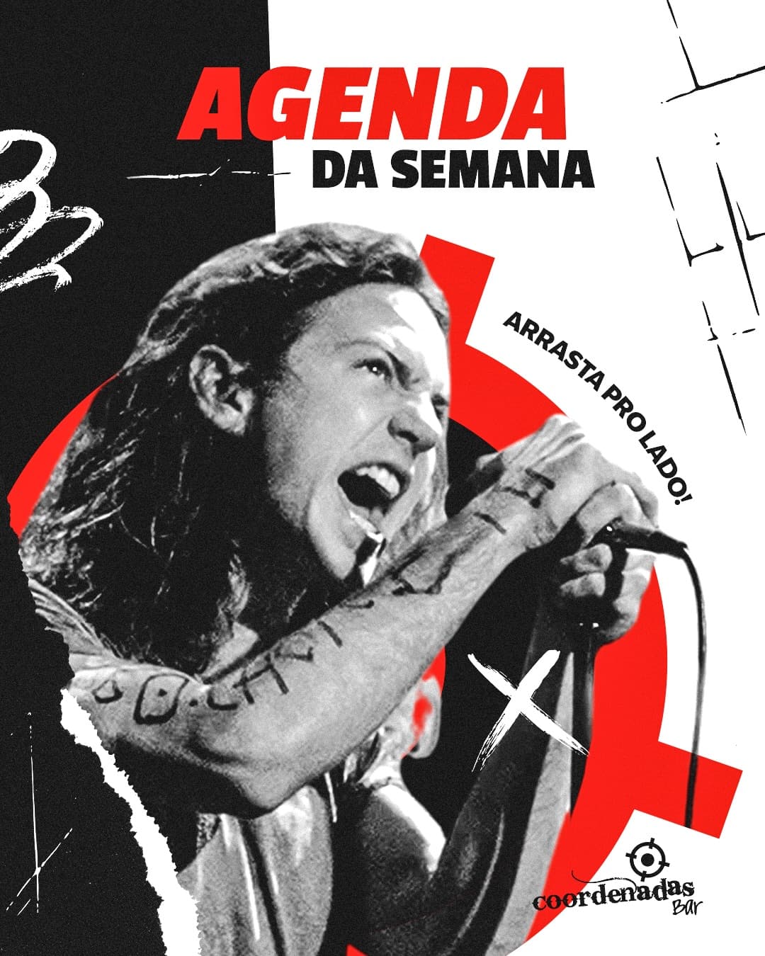 Flyer de Black Circle, Bad Medicine e Fuel Black