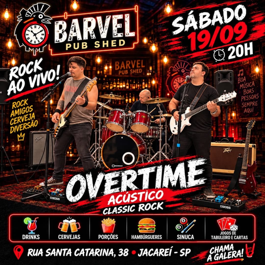 Flyer de Overtime