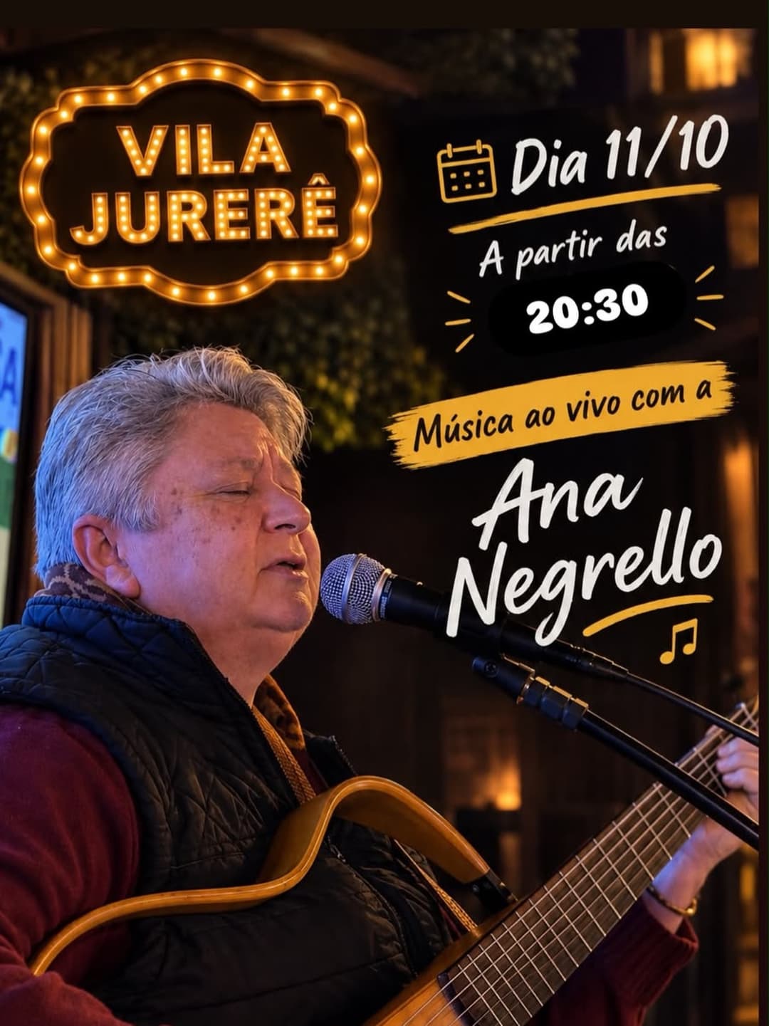 Flyer de Ana Negrello