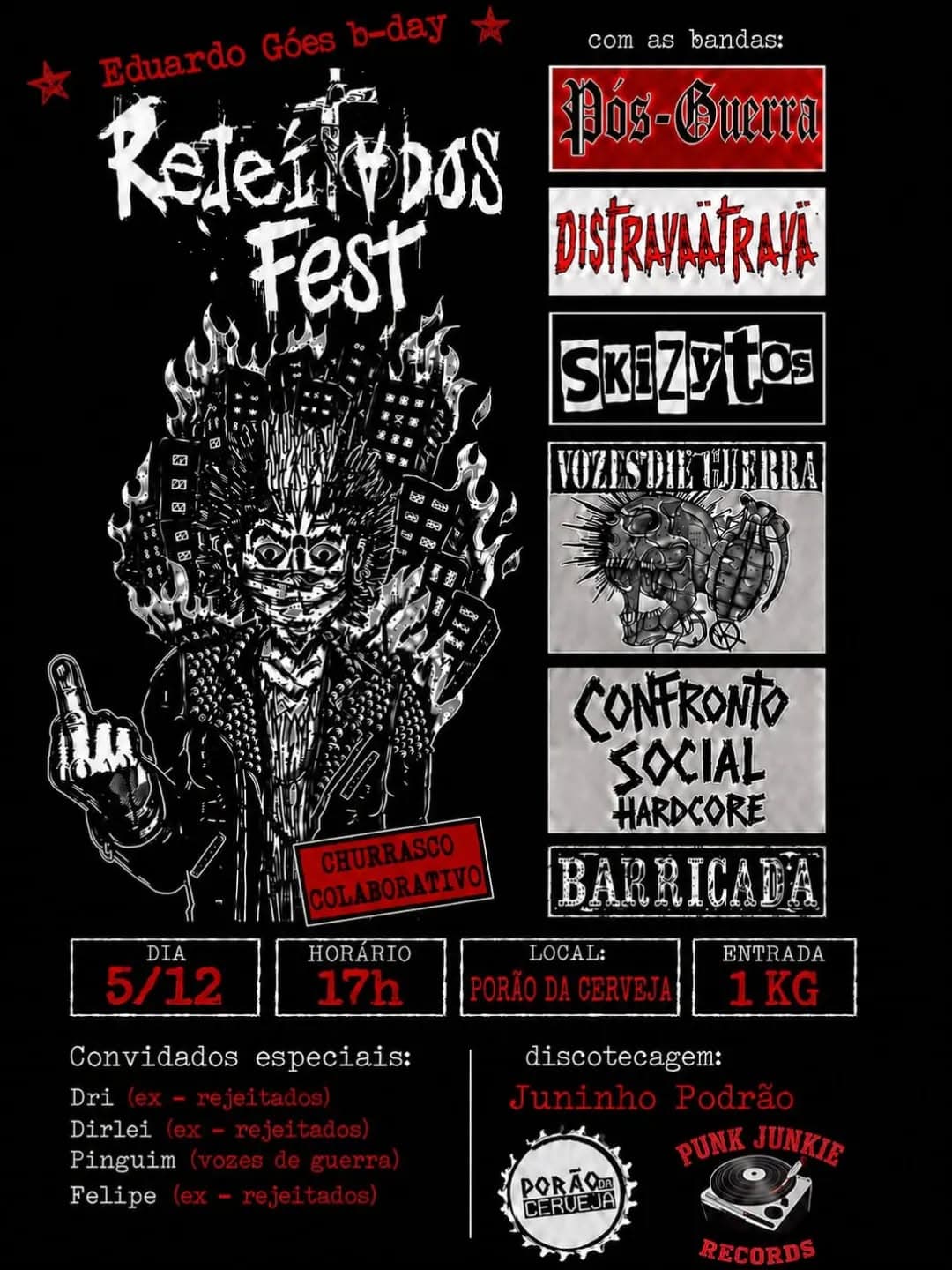 Flyer de Barricada HC