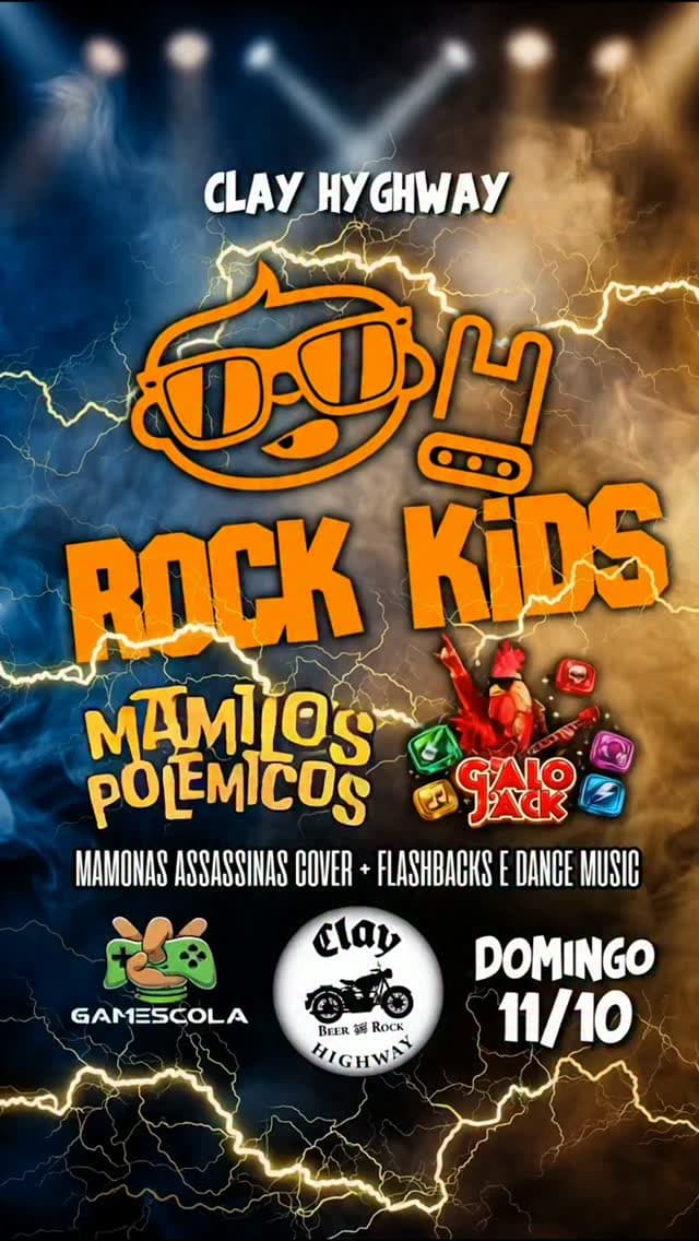 Flyer de Palhaço Batata e mais 3 artistas