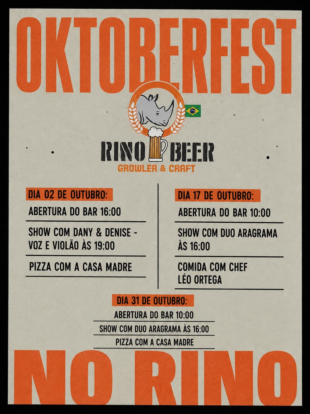 Flyer de Duo Aragrama