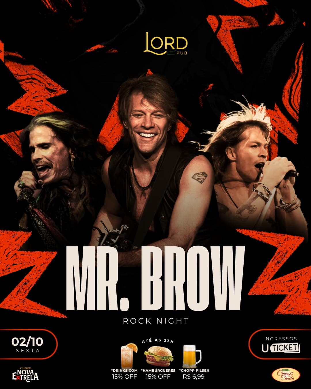 Flyer de Mr Brow