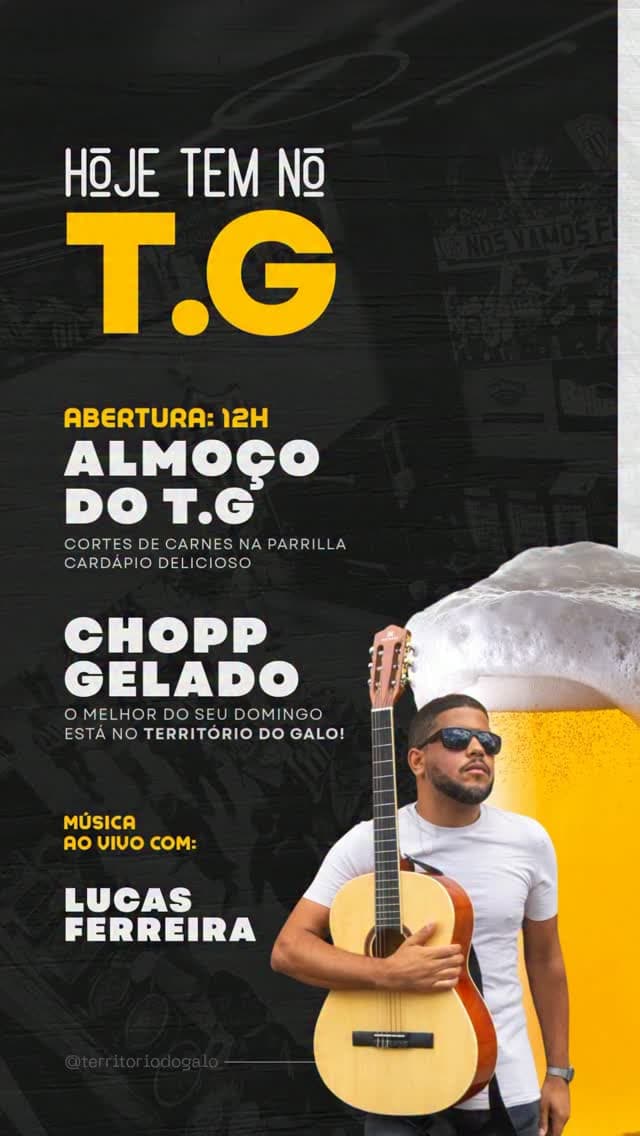 Flyer de Lucas Ferreira