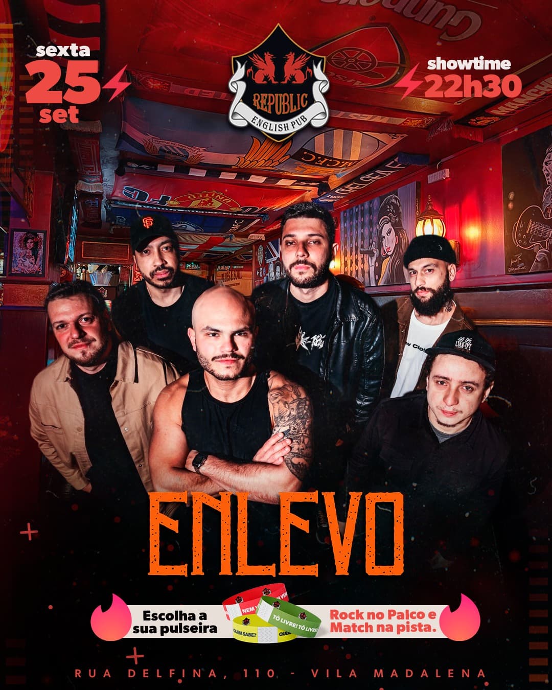 Flyer de Enlevo