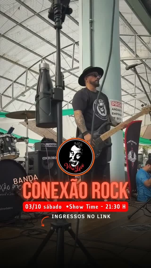 Flyer de Conexão Rock