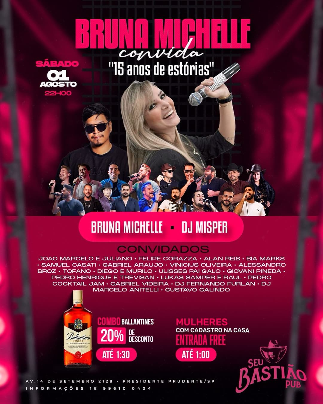 Flyer de Bruna Michelle
