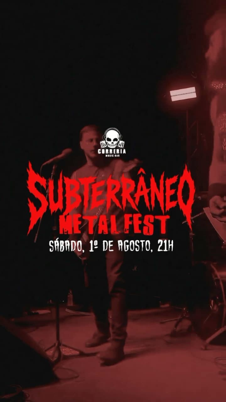 Flyer de Deathraiser, Spell Garden e mais 7 artistas