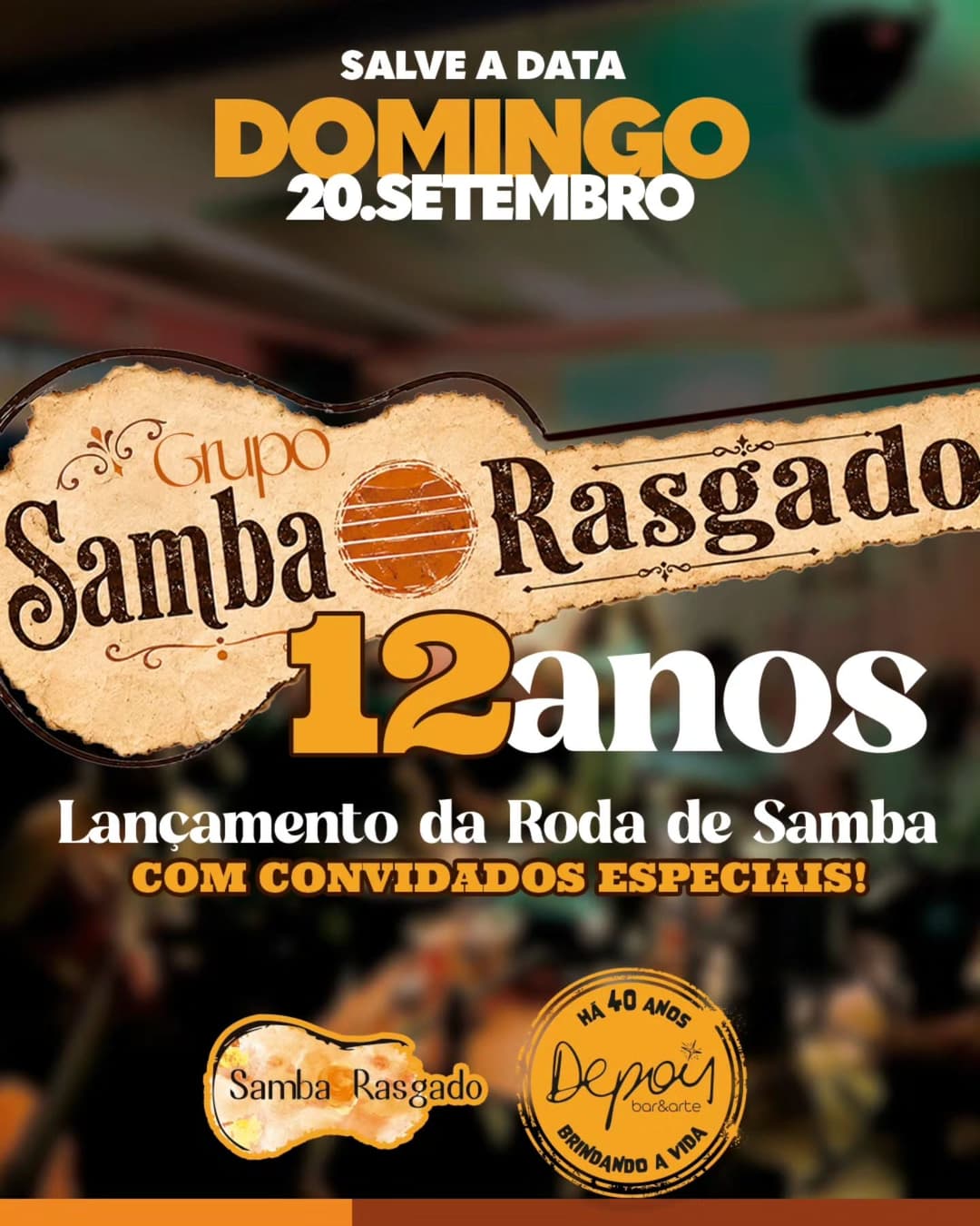 Flyer de Grupo Sambarasgado
