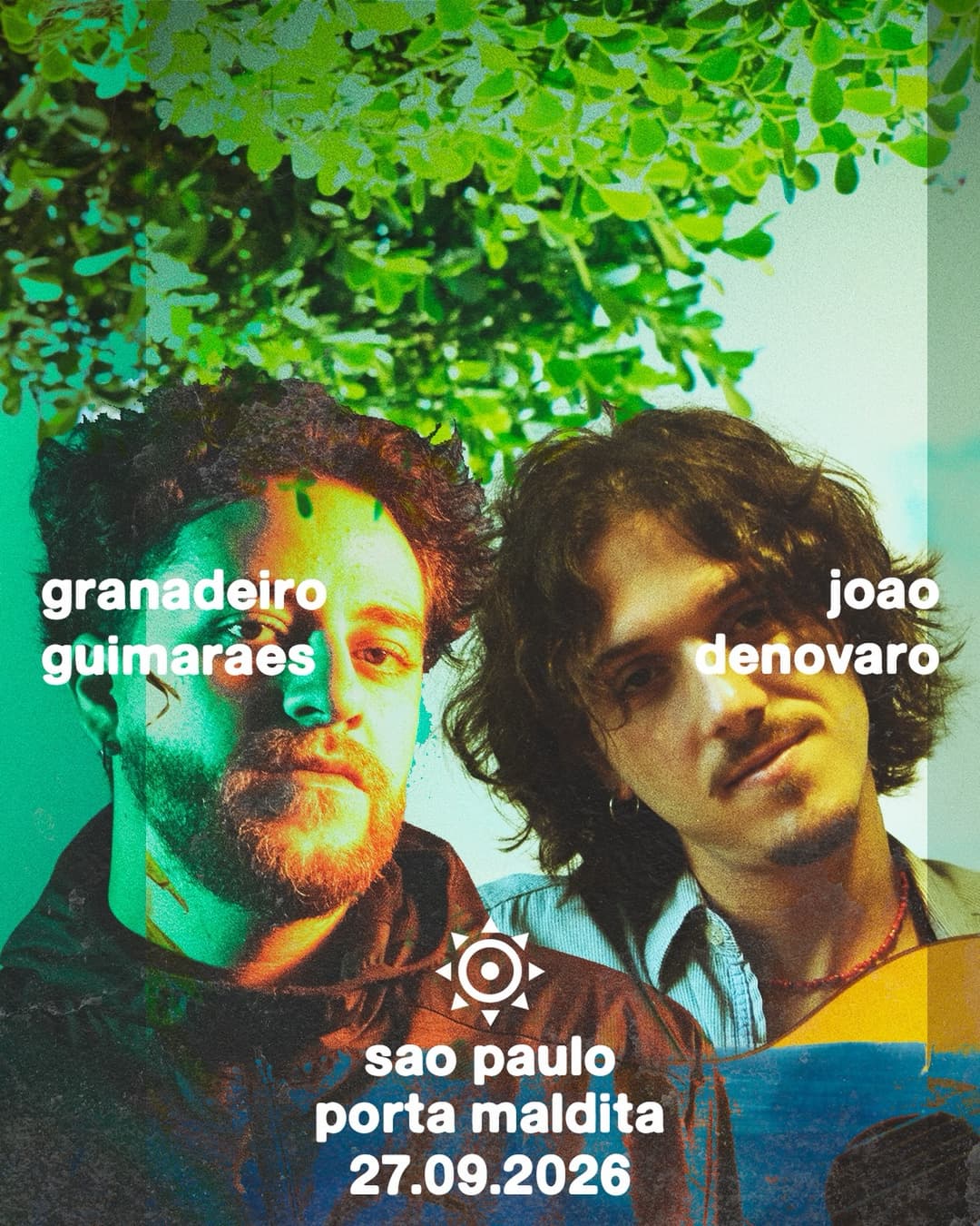 Flyer de Deno, JOÃO DENOVARO e Granadeiro Guimarães