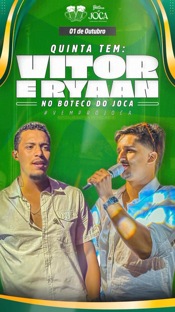 Flyer de Vitor & Ryaan