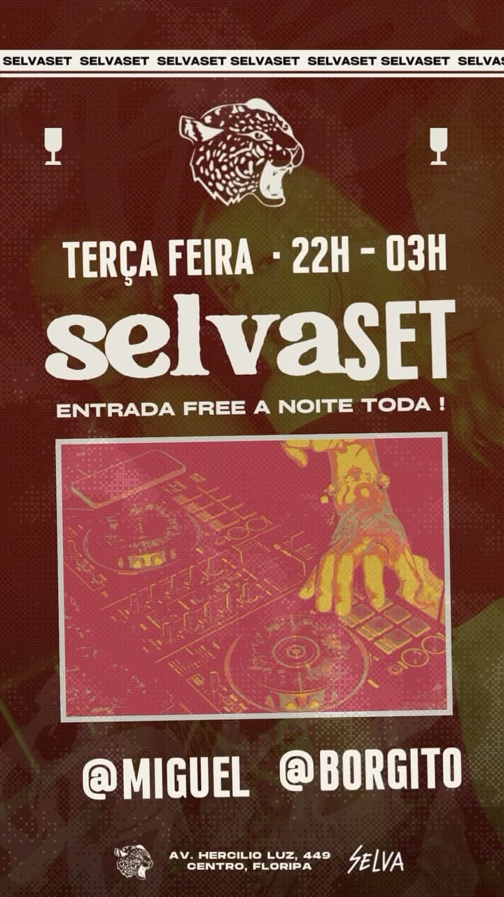 Flyer de Miguel Carahyba e borgito__