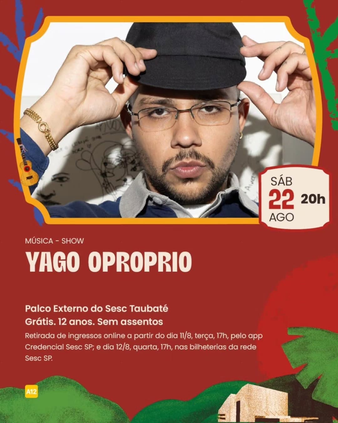 Flyer de Yago Oproprio