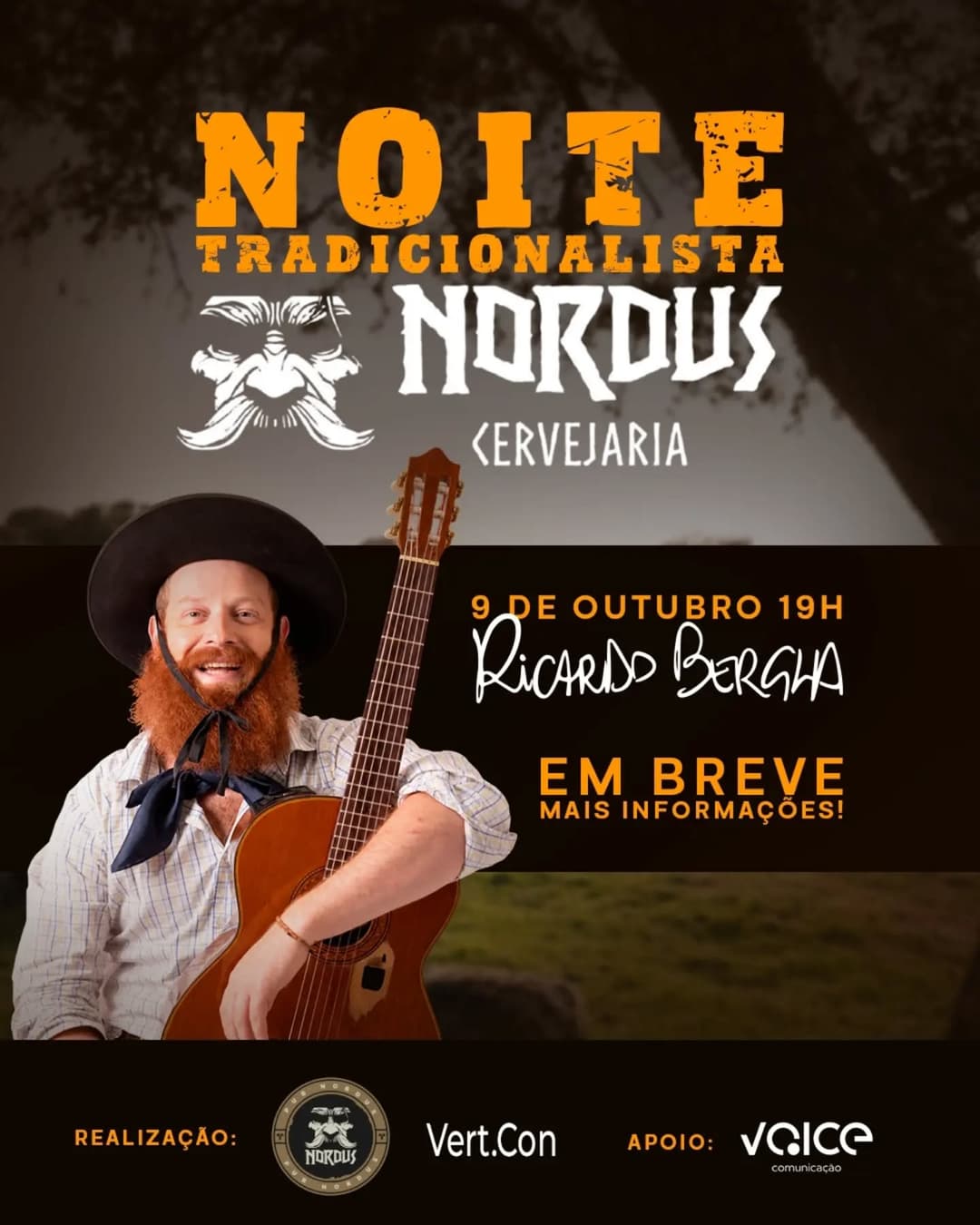 Flyer de Ricardo Bergha