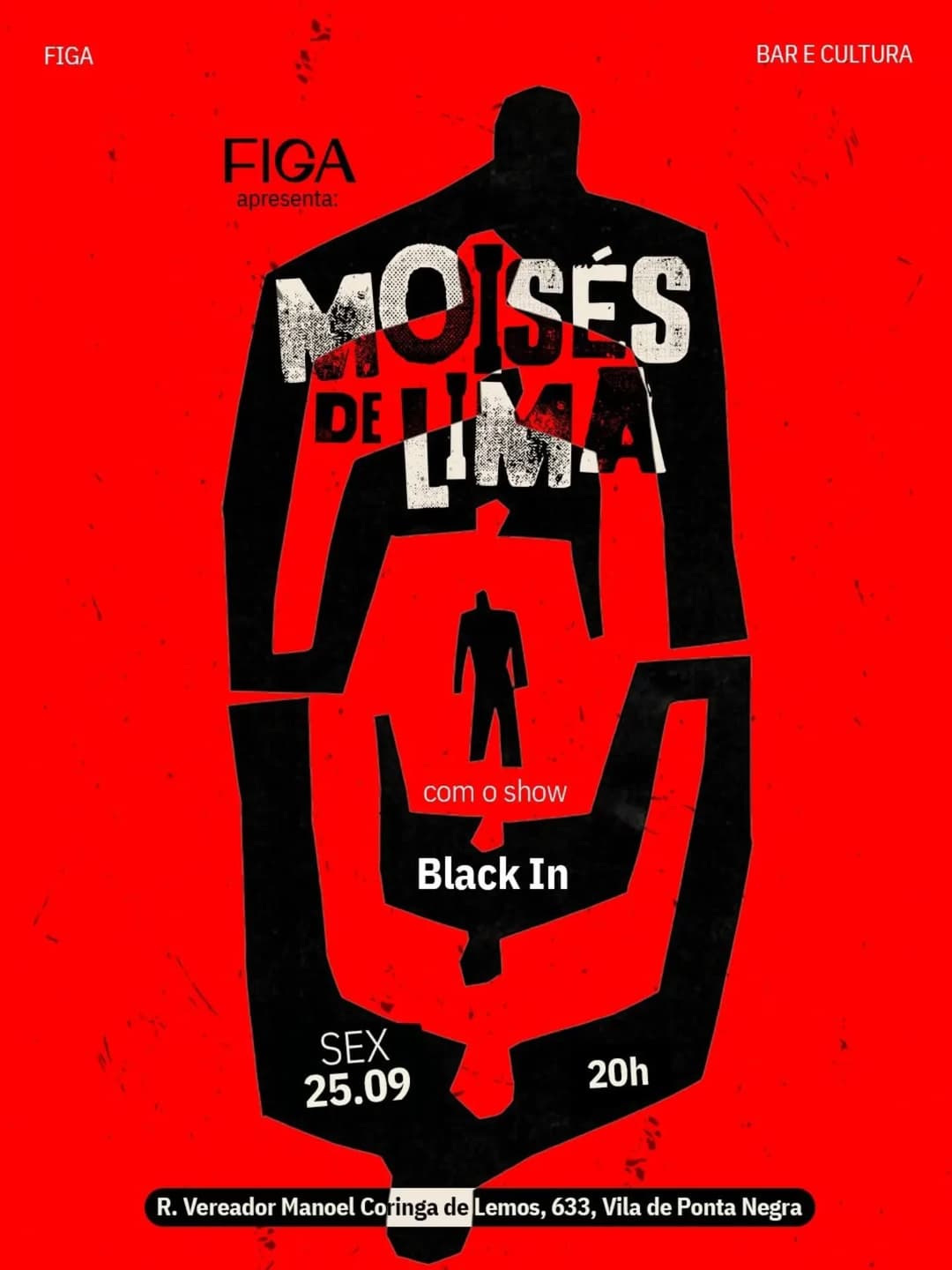 Flyer de Moisés de Lima