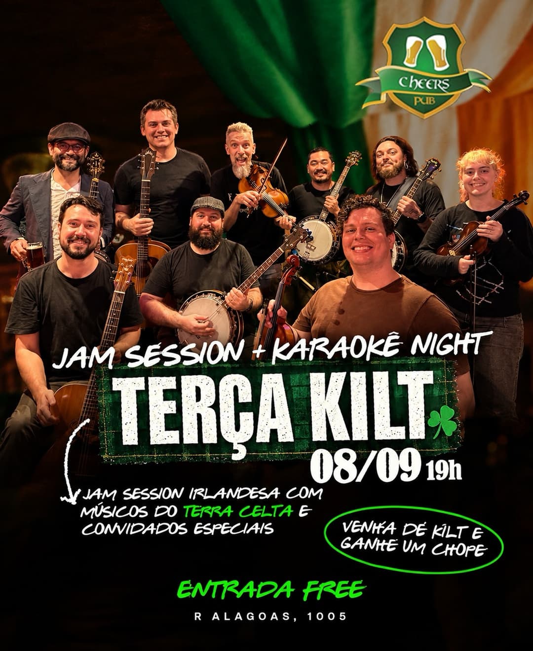 Flyer de Super Jam Session