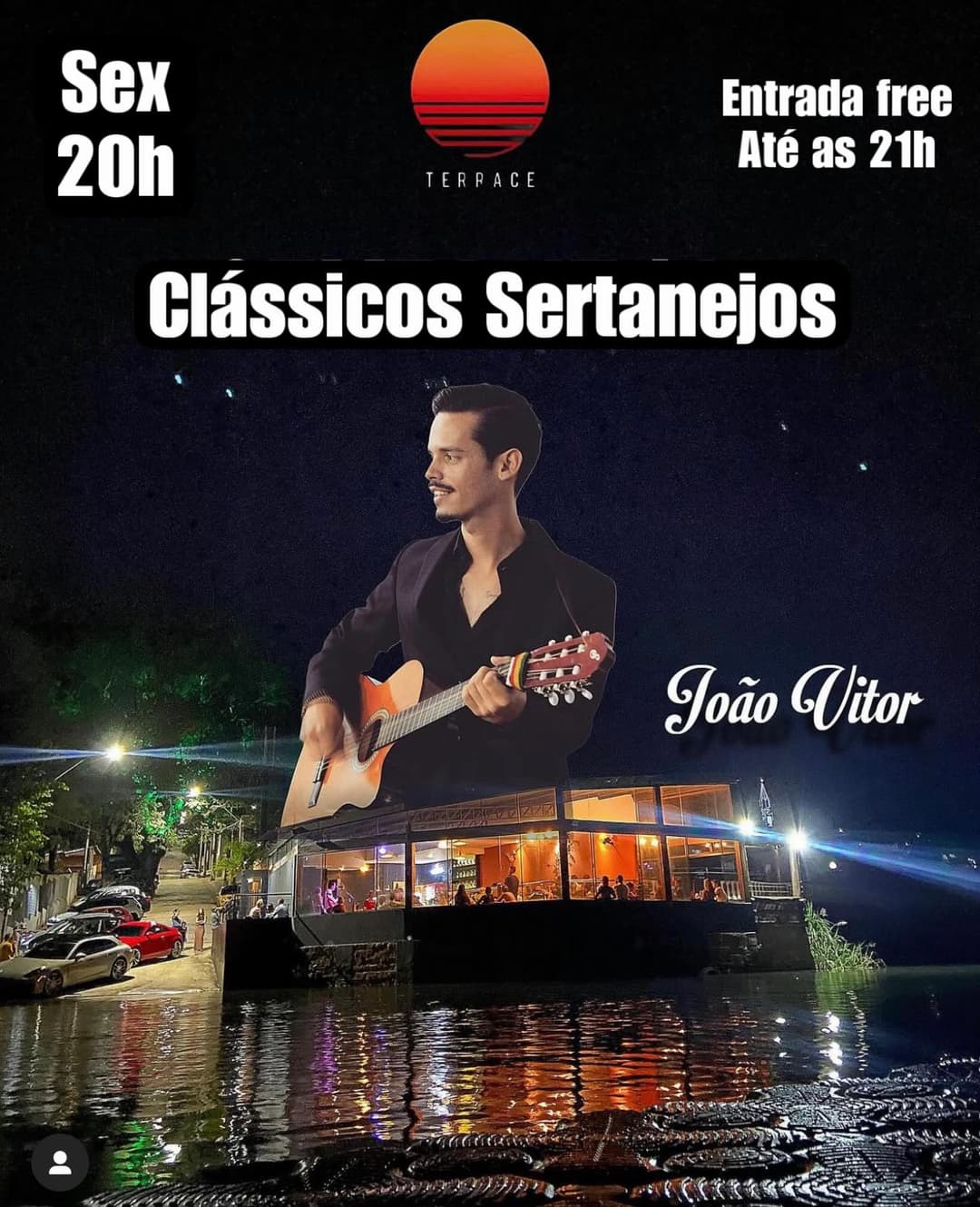 Flyer de João Vitor e o Especial