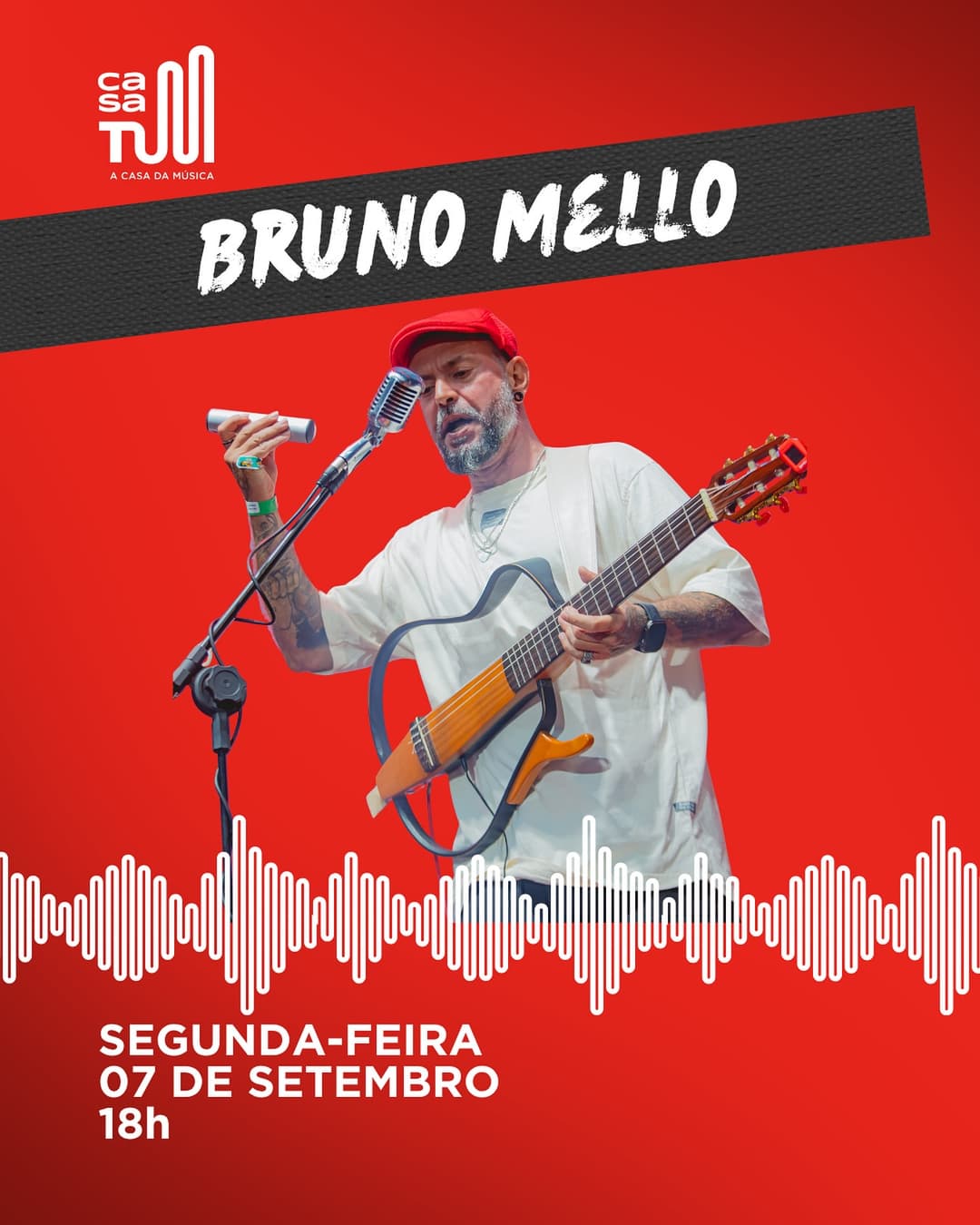 Flyer de Bruno Mello