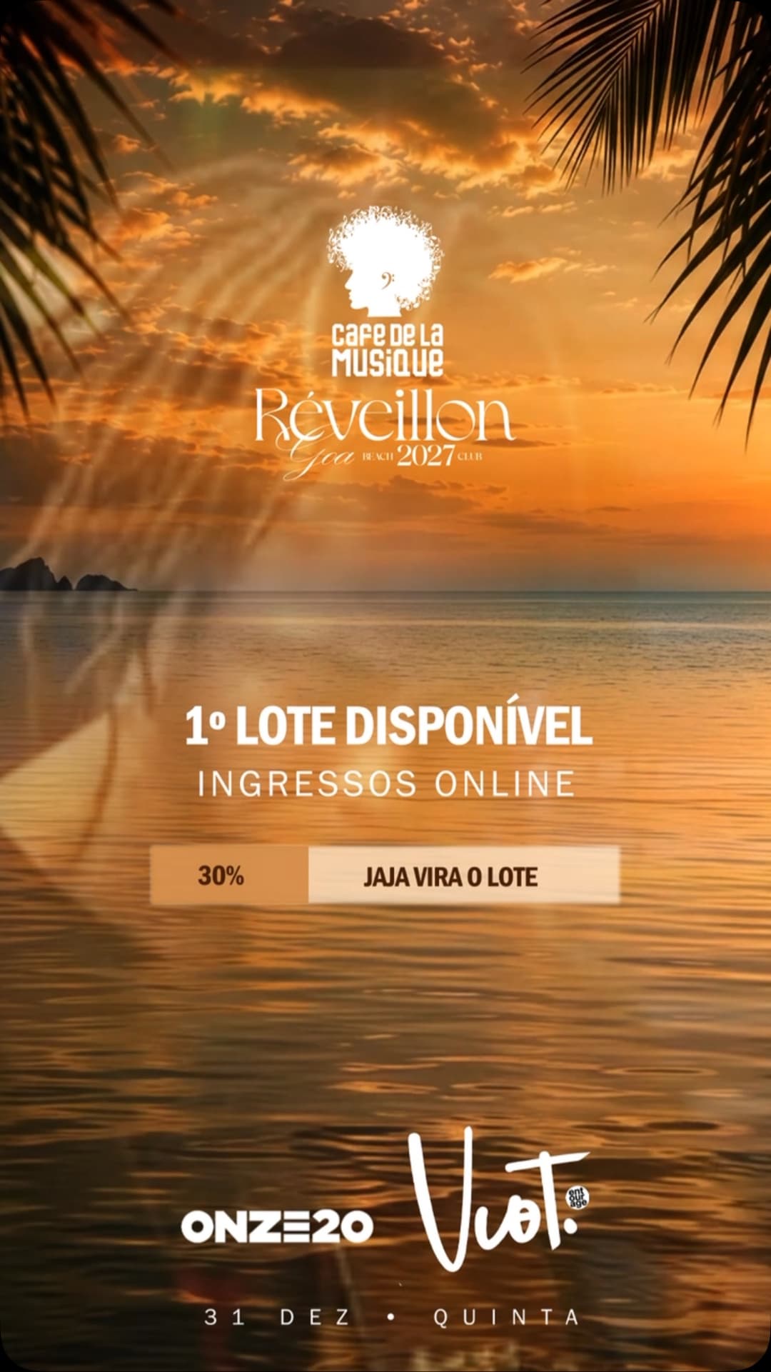 Flyer de Onze:20 e viotmusic
